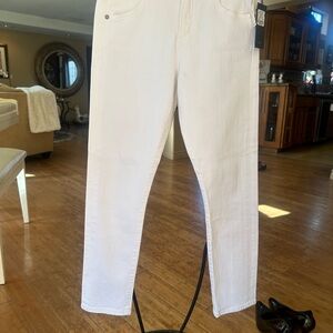 Citizens Of Humanity White Ankle Jeans